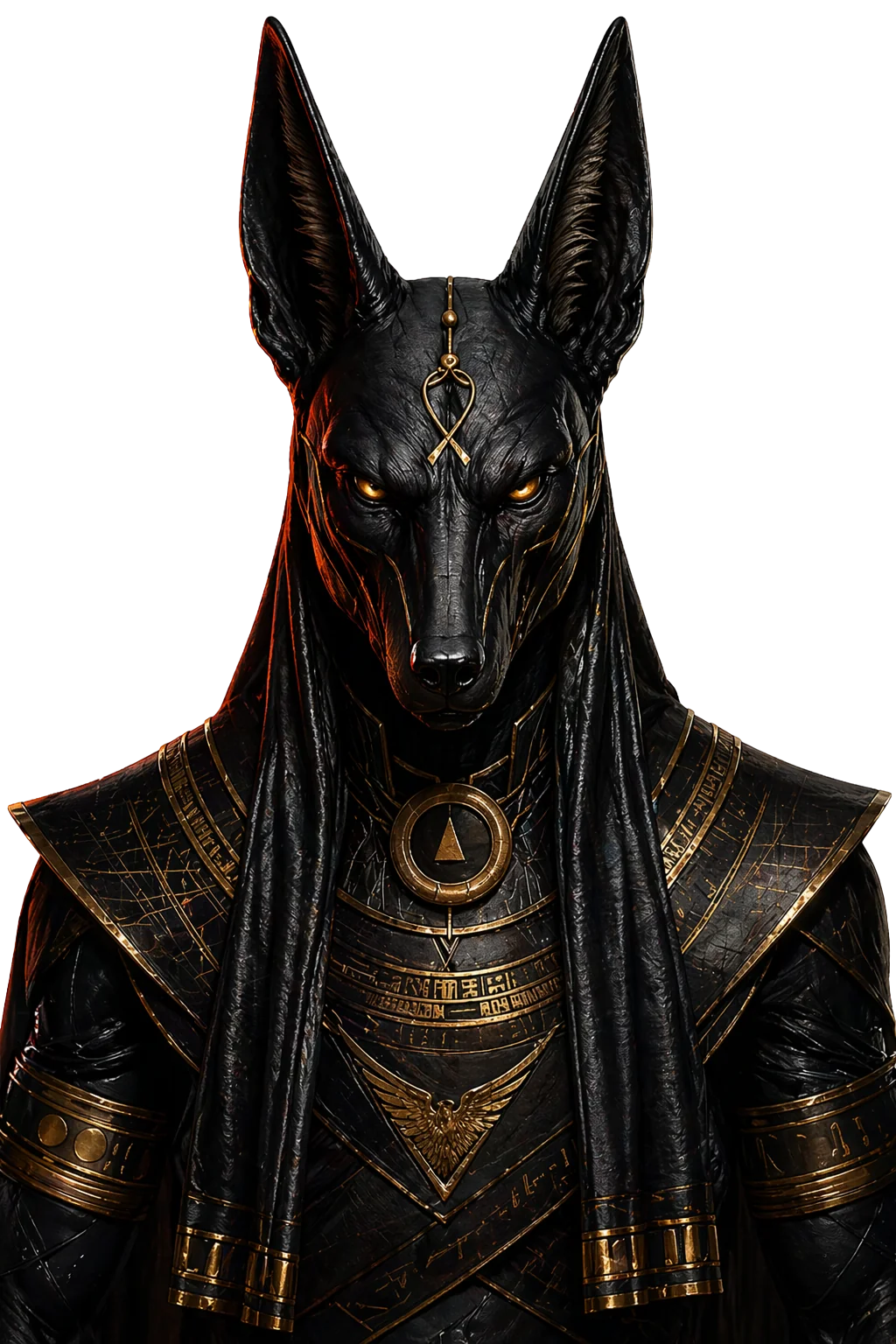Anubis — a portrait representing where the craft began.